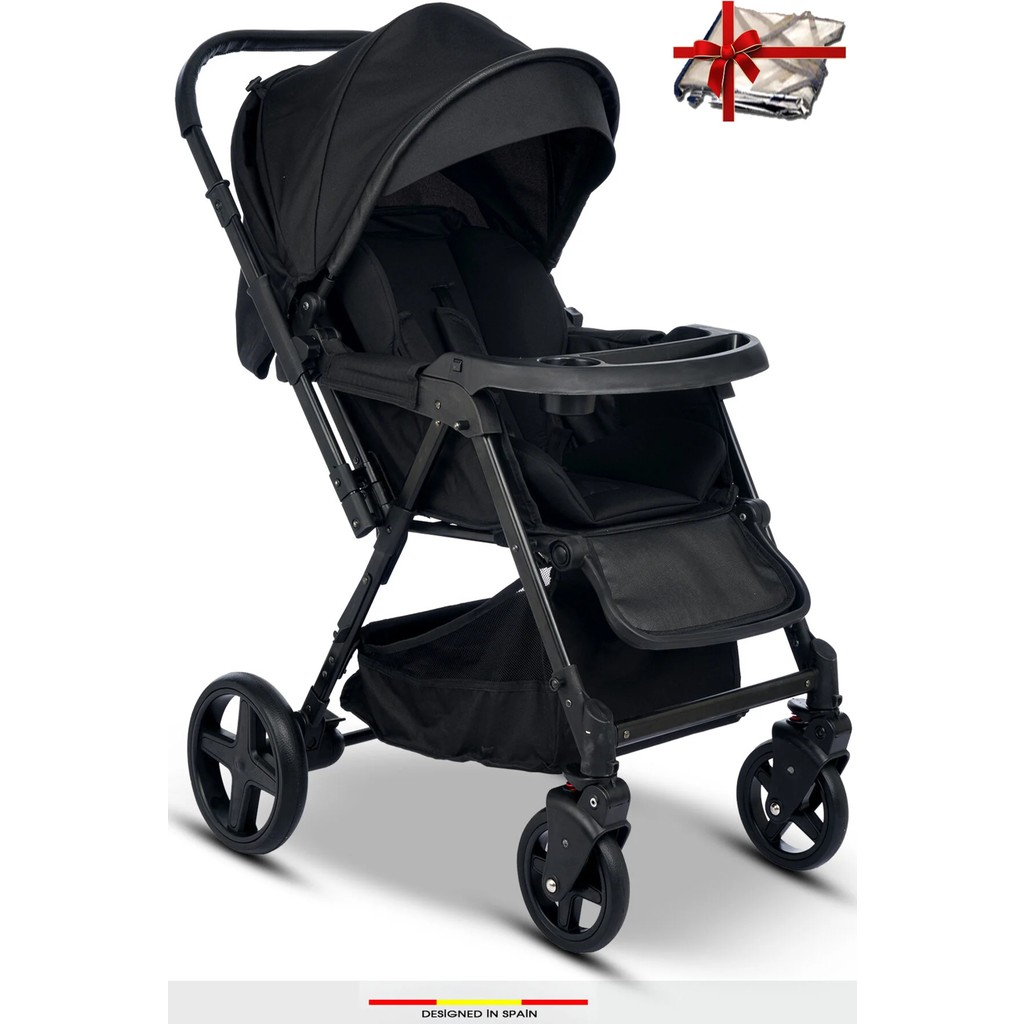 Baby Home 810 XTİ Yeni Nesil Çift Yönlü Bebek Arabası - Siyah Bebek Arabası ve Pusetler Fiyatı