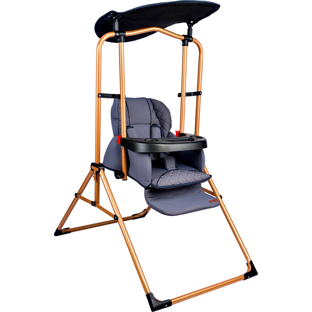 Baby Home 850 Salıncak Bebek Salıncağı Çocuk Salıncağı Bebek Salıncakları - Gri Diğer Fiyatı