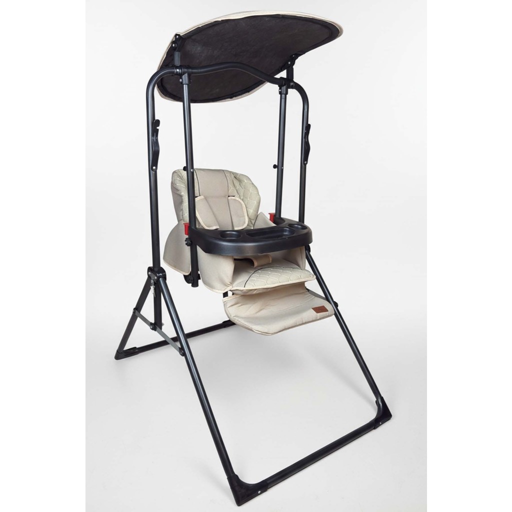 Baby Home 850 Salıncak Bebek Salıncağı Çocuk Salıncağı Bebek Salıncakları - Koyu Kahverengi Diğer Fiyatı