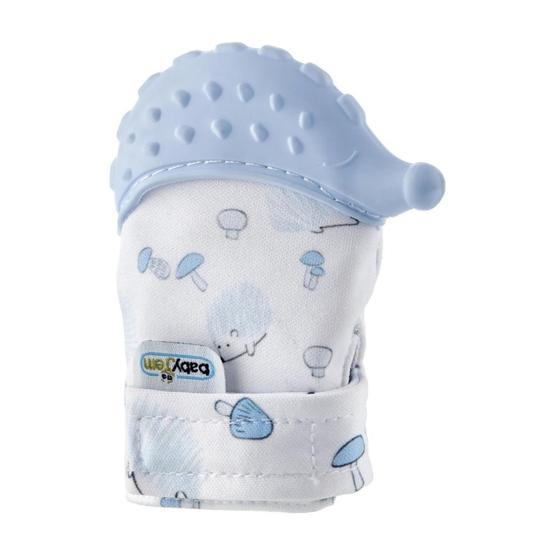 Baby Jem Mavi Diş Kaşıyıcı Eldiven
