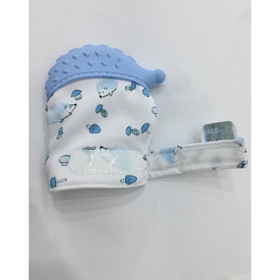 Baby Jem Mavi Diş Kaşıyıcı Eldiven