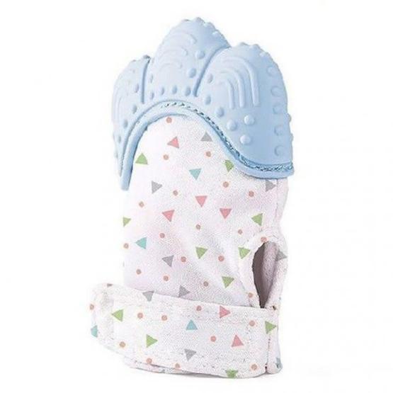 Baby Jem Mavi Diş Kaşıyıcı Eldiven