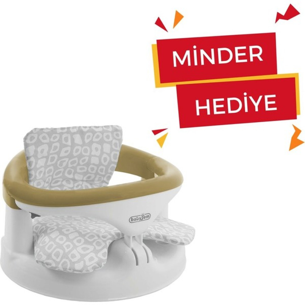 Baby Jem Yandan Açılır Mama Oturağı & Minder 2'li Set Bebek Banyo-Tuvalet Fiyatı