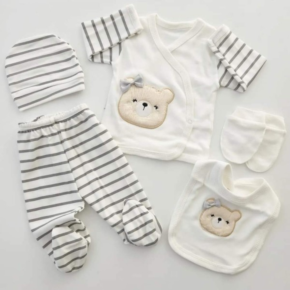 Baby Kids Colors Süzene Nakışlı Kız Lüks Yeni Doğan Hastane Çıkış Zıbın Seti Bebek Hastane Çıkışı Fiyatı
