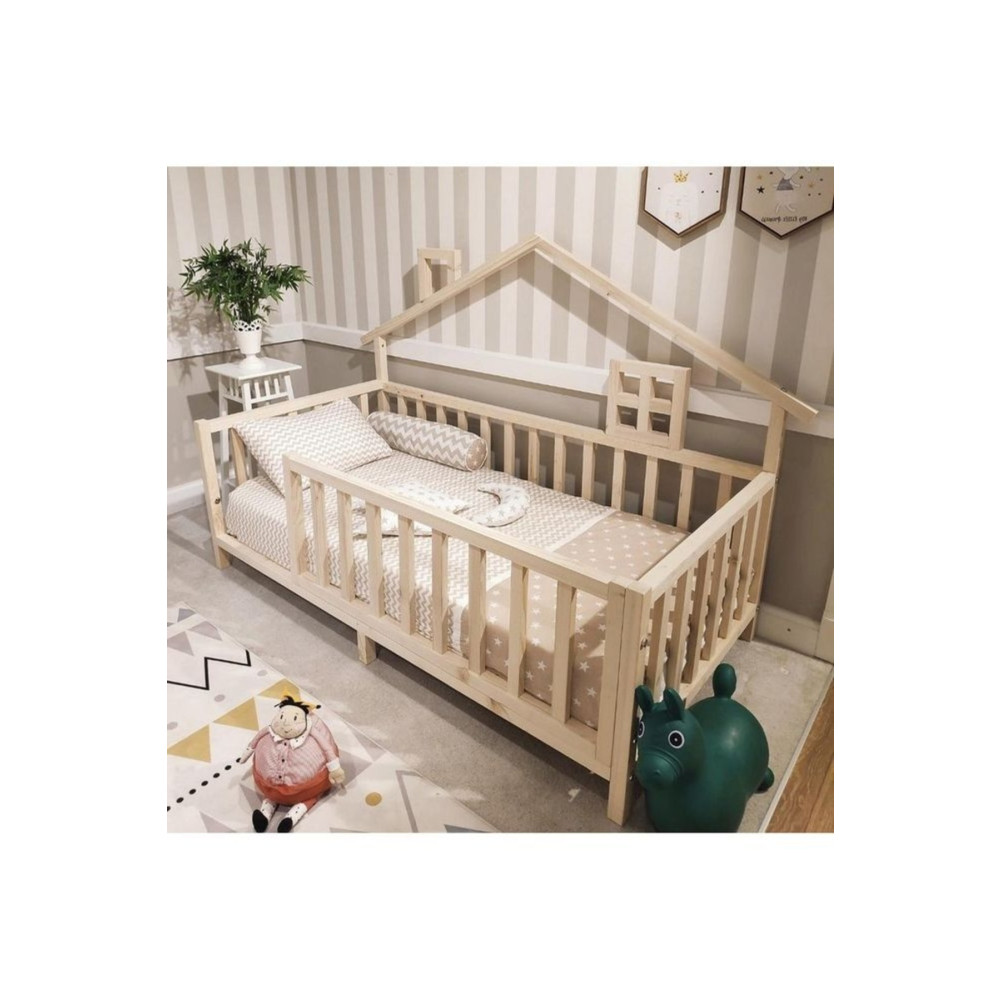 Baby Kinder Montessori Doğal Bebek Ve Çocuk Karyolası 60 x 120 Beden Bebek Karyolası Fiyatı