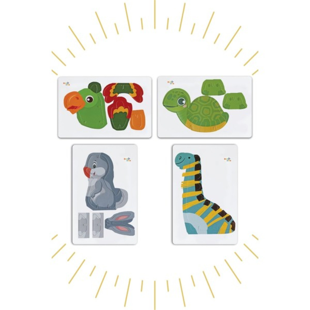 Baby Maket 8 Farklı Hayvan (Timsah,fok,gergedan,kedi ve Tavşan,papağan,kaplumbağa,dinozor) Oto Boyaları Fiyatı