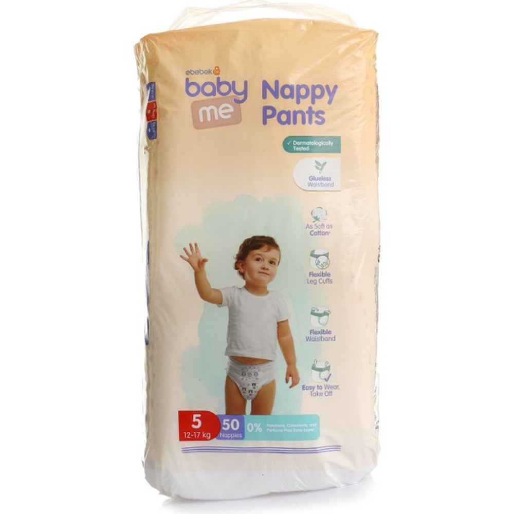 Baby Me Külot Bez Junior 5 Numara 50 Adet Bebek Bezi Fiyatı