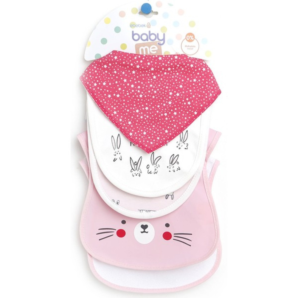 Baby Me Mama Önlüğü Seti 5li - Pembe Mama Önlüğü Fiyatı