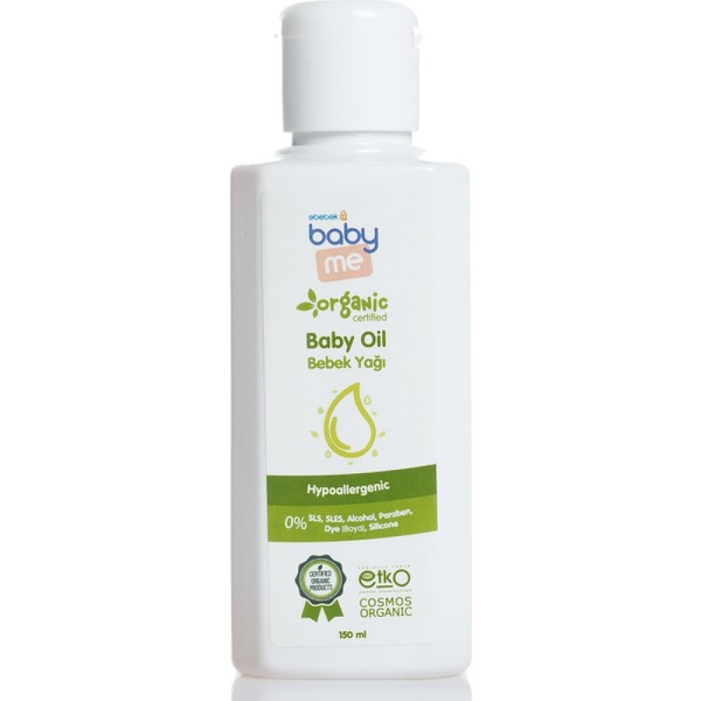 Baby Me Organik Bebek Yağı 150 ml - Yeşil Bebek Bakım Fiyatı