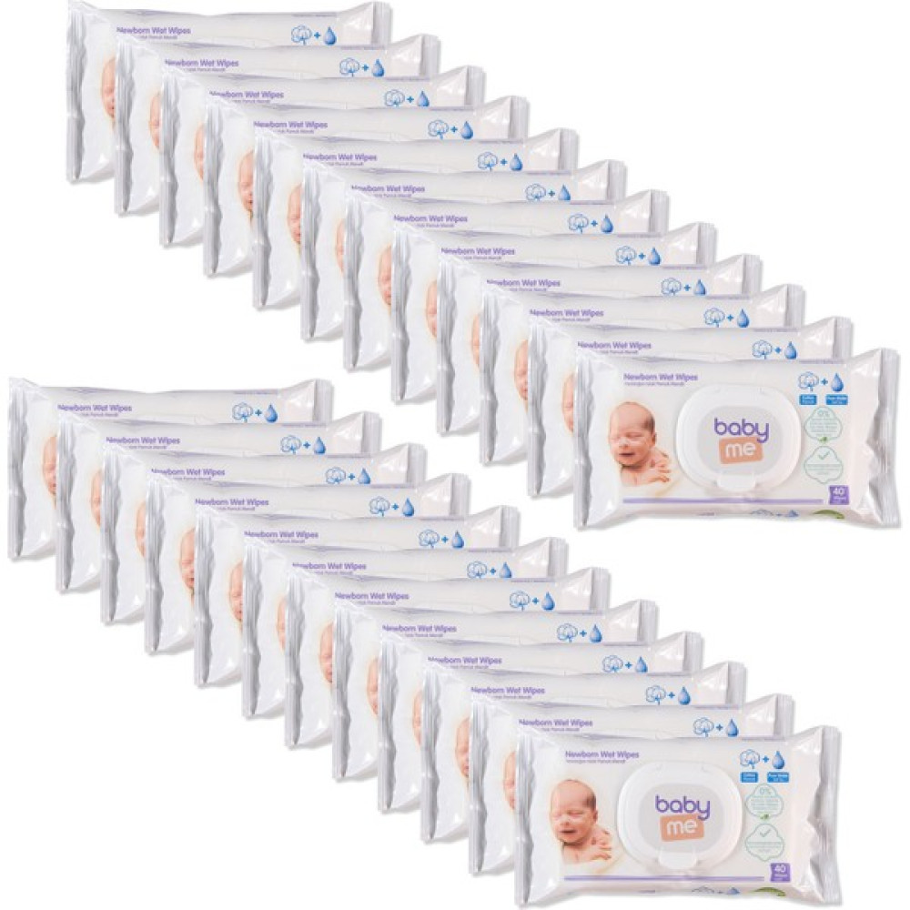 Baby Me Yenidoğan Pamuk Mendil 24*40 Adet Bebek Bakım Fiyatı
