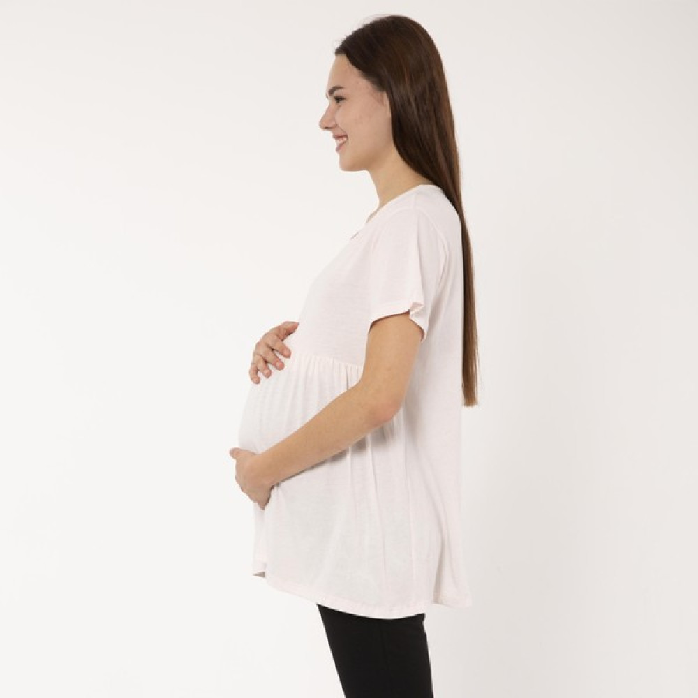 Baby Mom Hamile Büzgülü Kısa Kol Tshirt Hamile Giyim Fiyatı