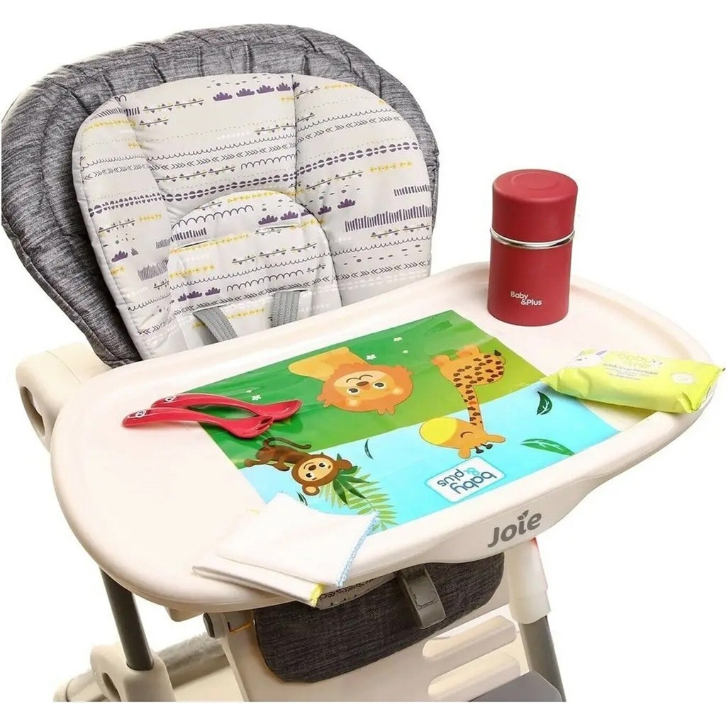 Baby Plus 10 Adet Çok Amaçlı Bebek Masa Servis Altlığı Mama Sandalyesi ve Aksesuarı Fiyatı