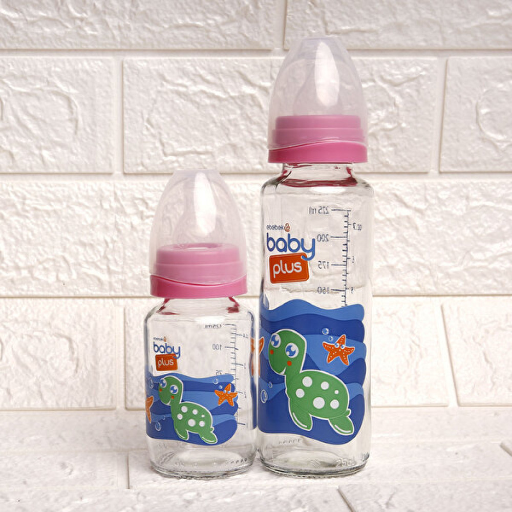 Baby Plus Ikili Cam Biberon Seti Pembe Biberon Fiyatı