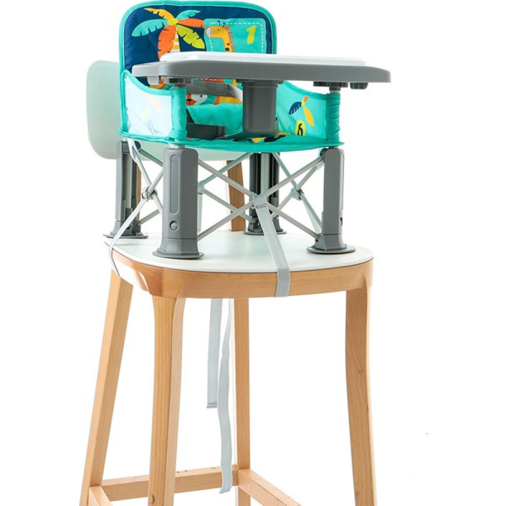 Baby Plus Picnic Yükselticili Mama Sandalyesi - Yeşil Mama Sandalyesi Fiyatı