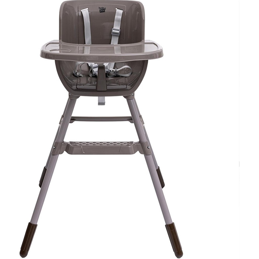 Baby Plus Pizza Mama Sandalyesi, 3 Noktalı Emniyet Kemeri, Kaymaz Ayaklı, Sabit Yükseklik, 6 Ay – 15 Kg, Beyaz - Cocoa Mama Sandalyesi Fiyatı
