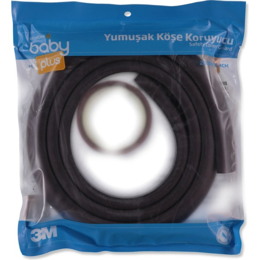 Baby Plus Soft Köşe Koruyucu 34 X 34 X 200 Cm - Kahverengi Bebek Güvenlik Fiyatı
