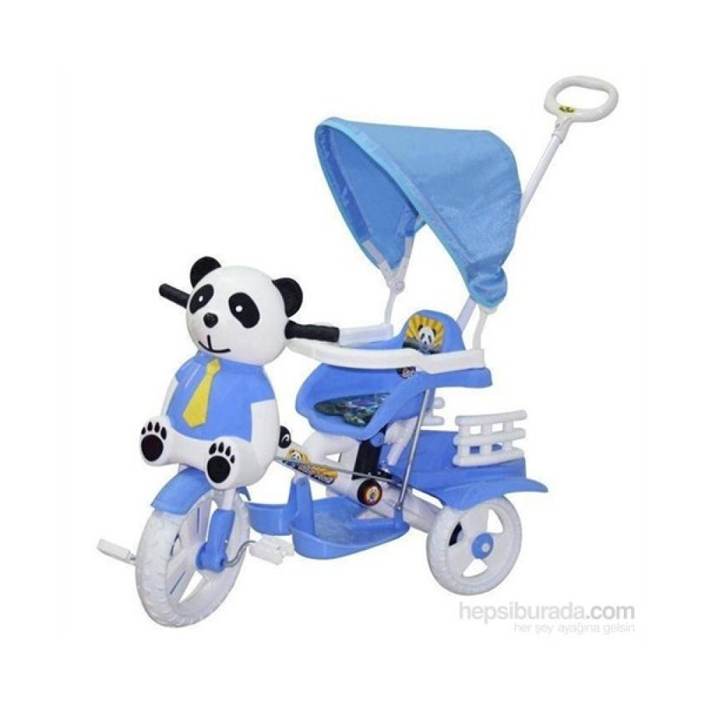 Baby Poufi Sevimli Panda Tenteli Çocuk Bisikleti Mavi Açık Hava, Deniz ve Spor Oyuncakları Fiyatı
