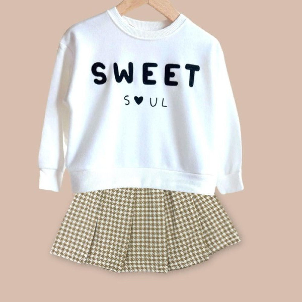 Baby Star Sweet Coul Kız Takım Etek Sweat Kız Çocuk Giyim Takımı Fiyatı