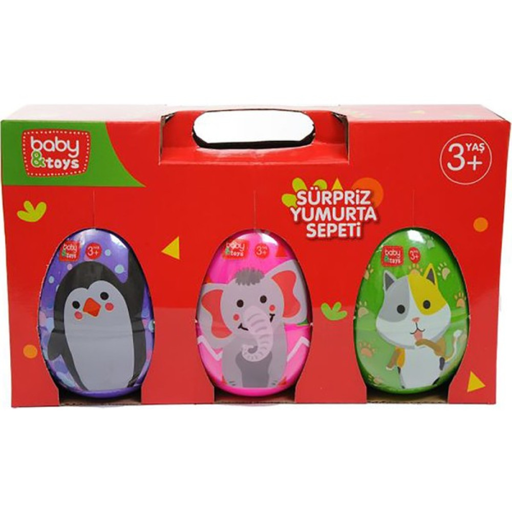 Baby Toys 3'lü Yumurta Oyun Hamuru Eğitici Oyuncak Fiyatı