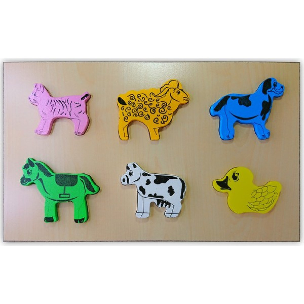 Baby Toys Ahşap Hayvanlar Bebek Puzzle Bebek Oyuncakları Fiyatı