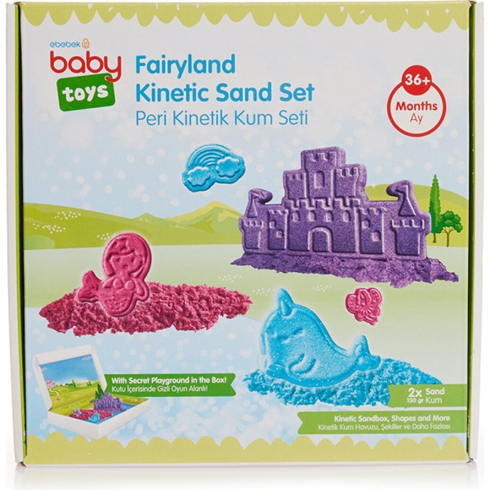 Baby Toys Kinetik Kum Seti Masal Diyarı 300 gr Eğitici Oyuncak Fiyatı