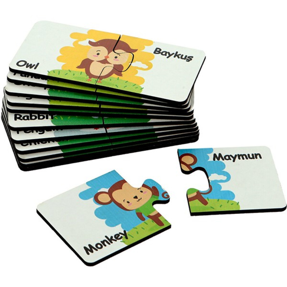 Baby Toys Montessori 24'lü Eşleştirme Puzzle Eğitici Oyuncak Fiyatı