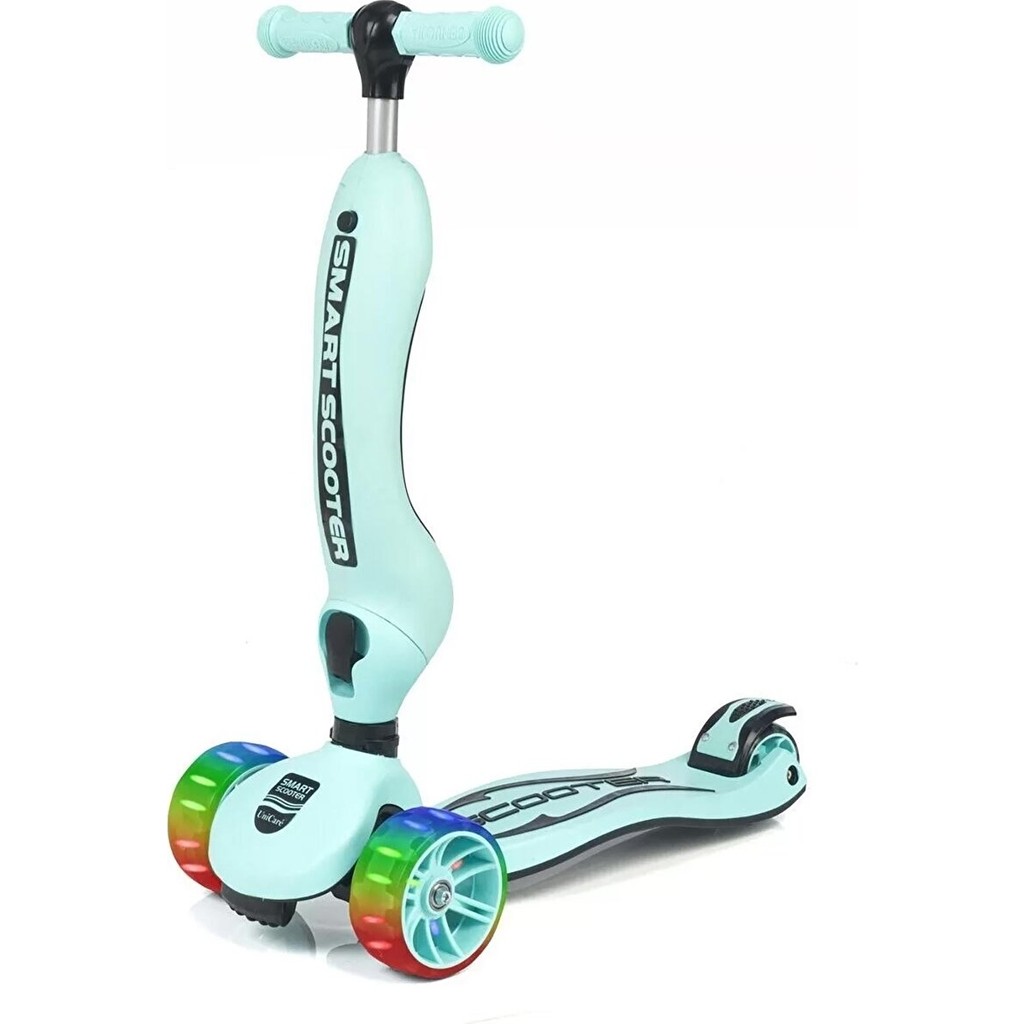 Baby Toys Unicare Smart Oturaklı Çocuk Scooter Turkuaz - Renkli Diğer Fiyatı