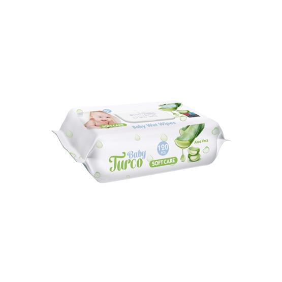 Baby Turco 24x120 Adet Softcare Aloe Vera Islak Bebek Havlusu