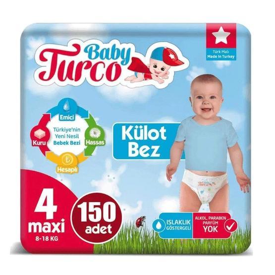Baby Turco No:4 Maxi Külot Bebek Bezi