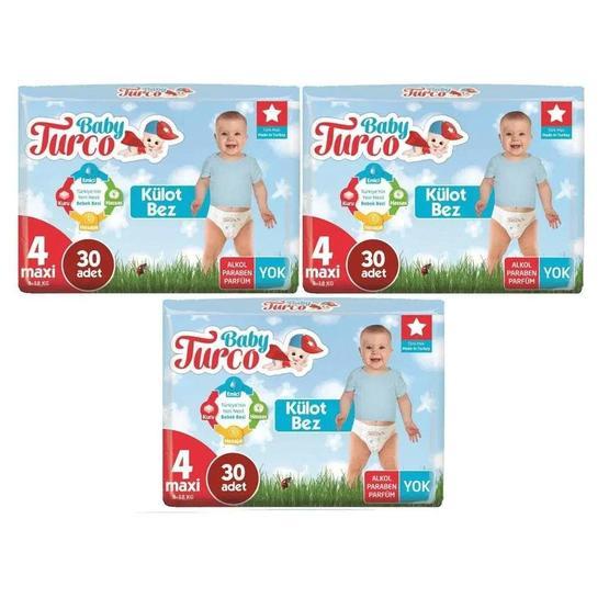 Baby Turco No:4 Maxi Külot Bebek Bezi