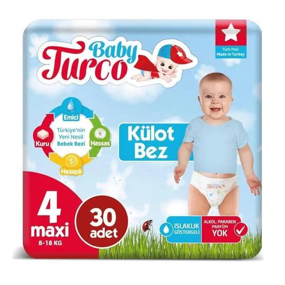 Baby Turco No:4 Maxi Külot Bebek Bezi