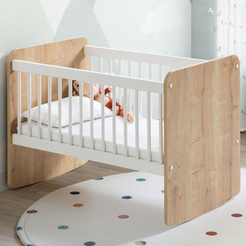 Baby When BW1011 - Pratik Mini Bebek Beşik 50 x 90 cm Ahşap Beşik Fiyatı