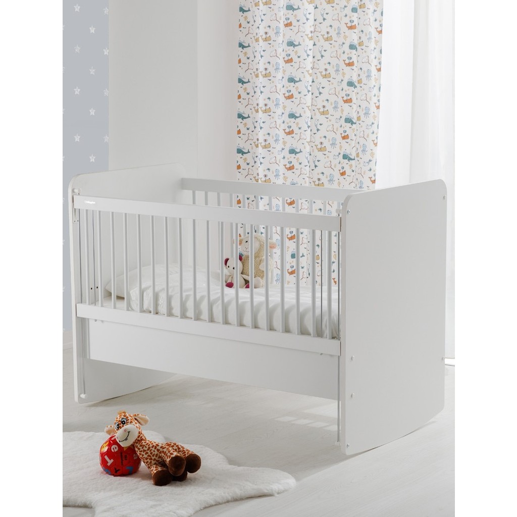 Baby When BW1075 - Pratik Anne Yanı Sallanır Bebek Beşik Beyaz 60x120 Diğer Fiyatı