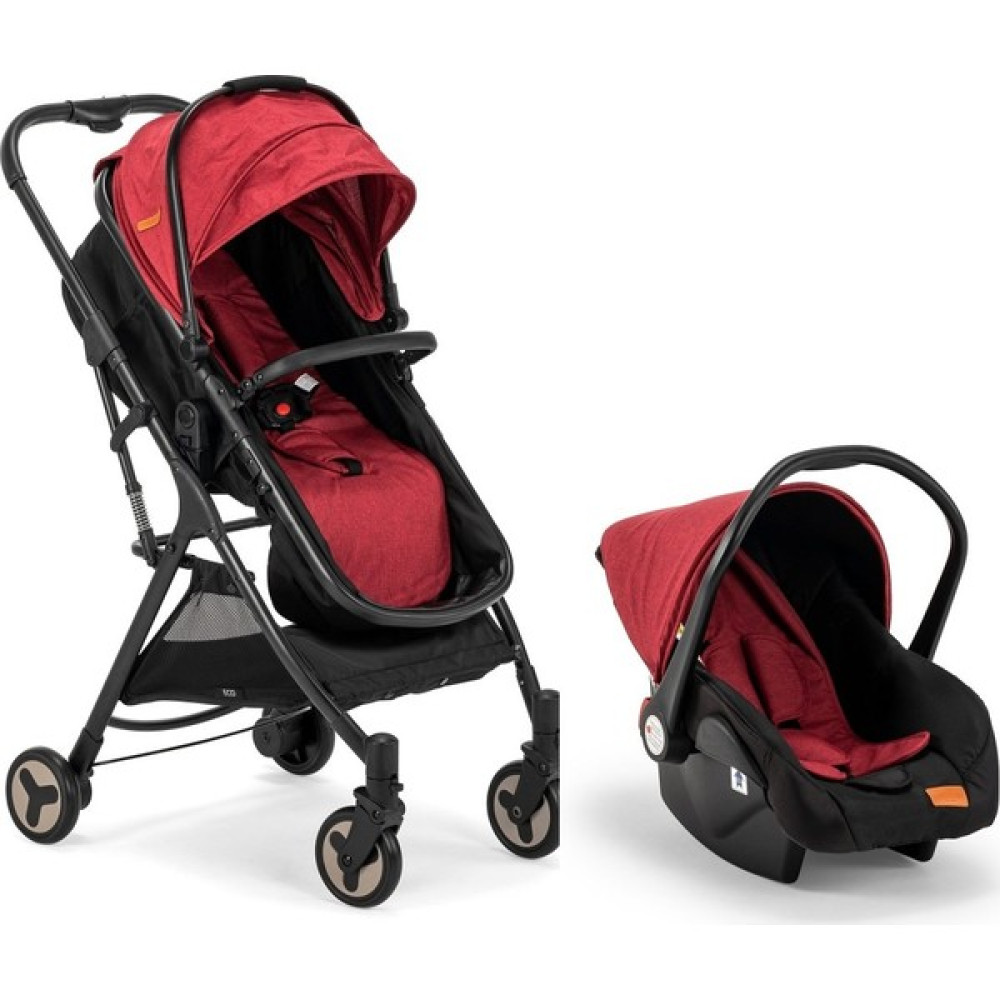 Baby2go 2038 Travel Sistem Bebek Arabası - Kırmızı Bebek Arabası-Puset Aksesuarları Fiyatı