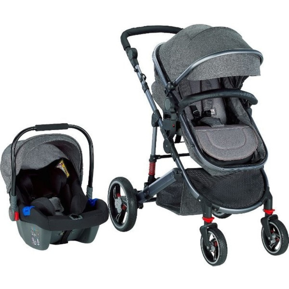 Baby2go 2039 Star Plus Travel Sistem Bebek Arabası - Gri Oto Boyaları Fiyatı