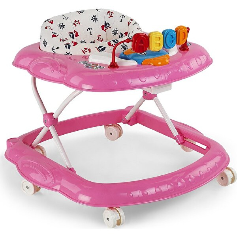 BABY2GO 2075 Budy Müzikli Yürüteç - Pembe Yürüteç Fiyatı