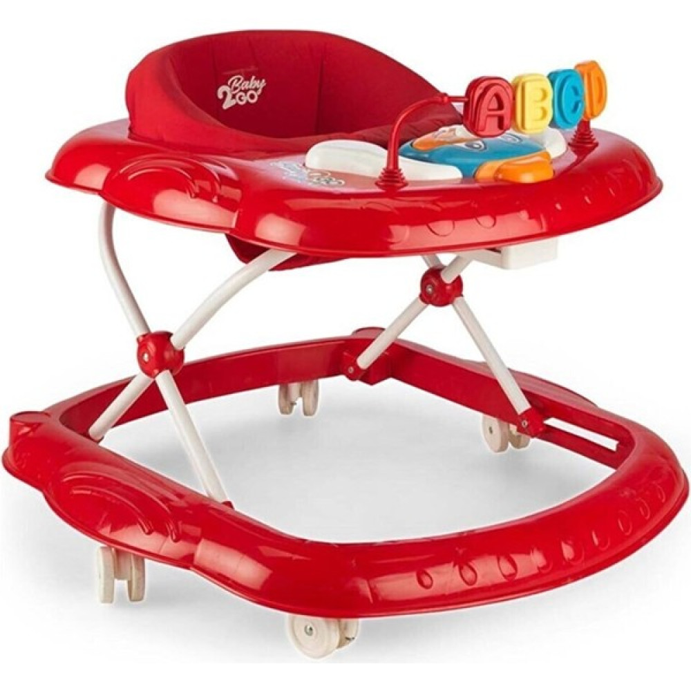Baby2go 2076 BABY2GO Budy Müzikli Yürüteç Kırmızı AB310155 Yürüteç Fiyatı
