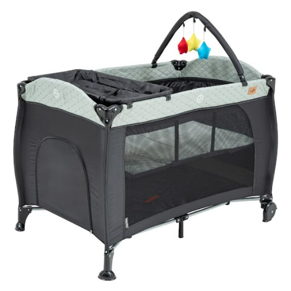 BABY2GO 2350 Madrid 70X110CM Oyun Parkı - Yeşil Park Yatak / Oyun Parkı Fiyatı