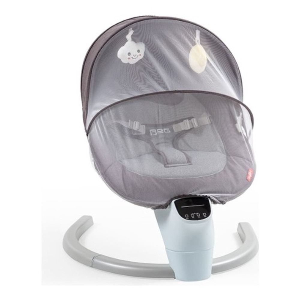 BABY2GO 24587 Lillium Otomatik Sallanır Ana Dizi - Koyu Gri Ana Kucağı Fiyatı
