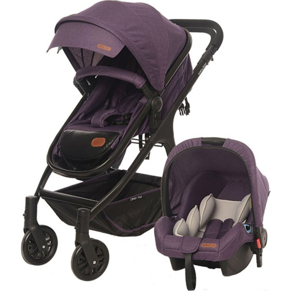 Baby2Go 8046 Caromio Travel Sistem Bebek Arabası Mor Bebek Arabası-Puset Aksesuarları Fiyatı