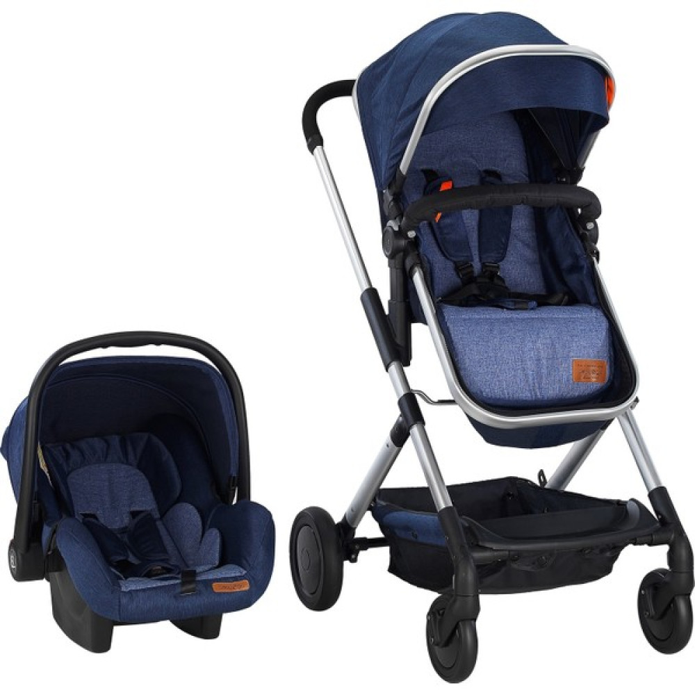 Baby2go Calme Travel Sistem Bebek Arabası - Mavi Bebek Arabası-Puset Aksesuarları Fiyatı