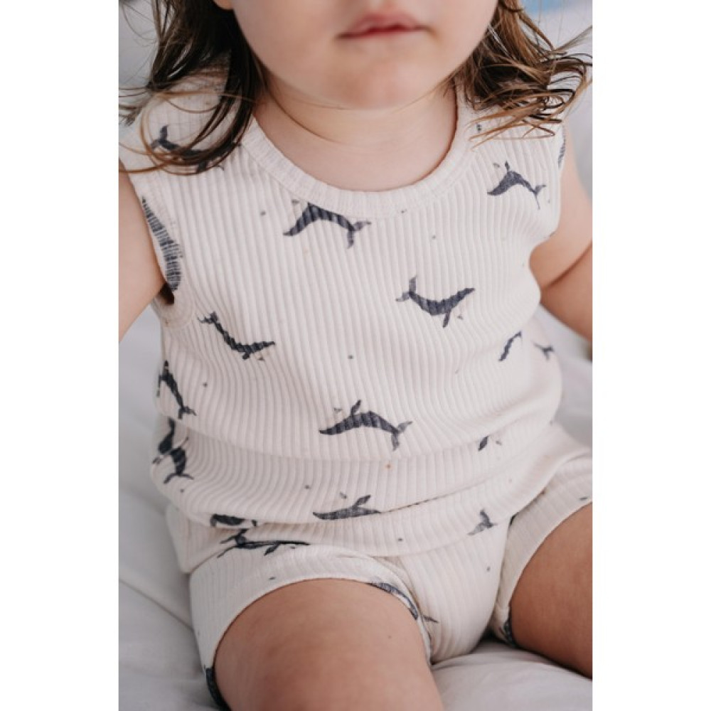 Babybek Collection Pamuklu Balina Iç Çamaşırı Takımı Kız Çocuk Giyim Takımı Fiyatı
