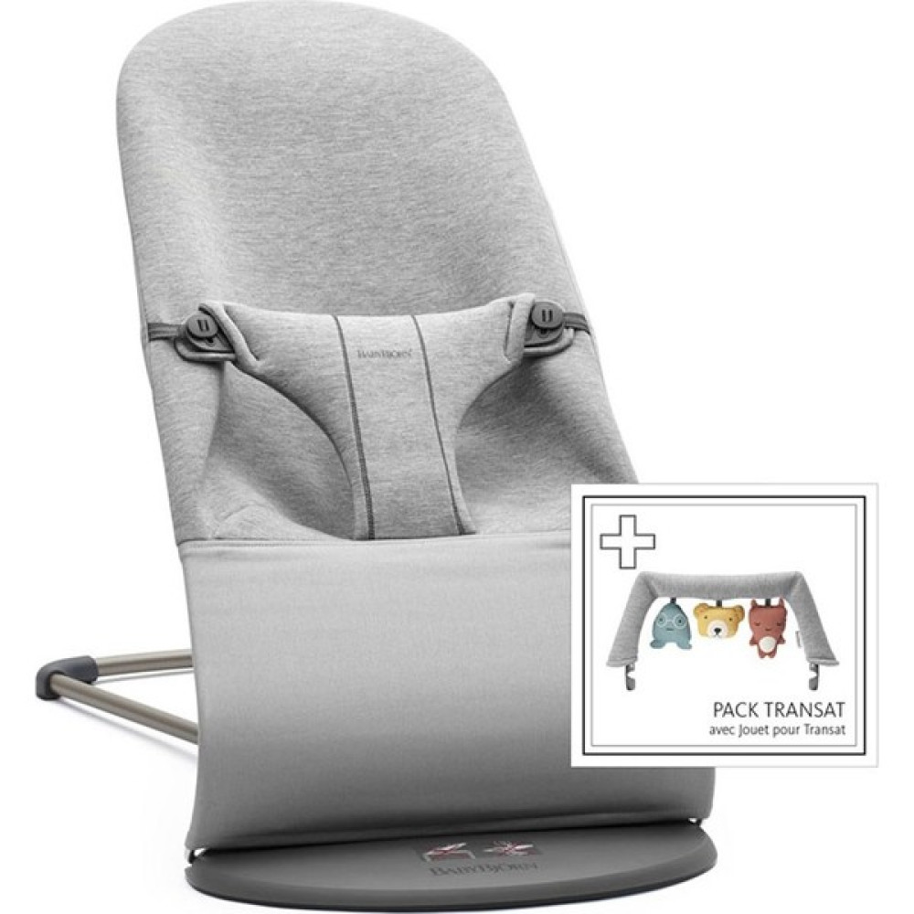 Babybjörn Bliss Ana Kucağı Oyuncaklı Light Grey 3D Jersey - Gri Ana Kucağı Fiyatı