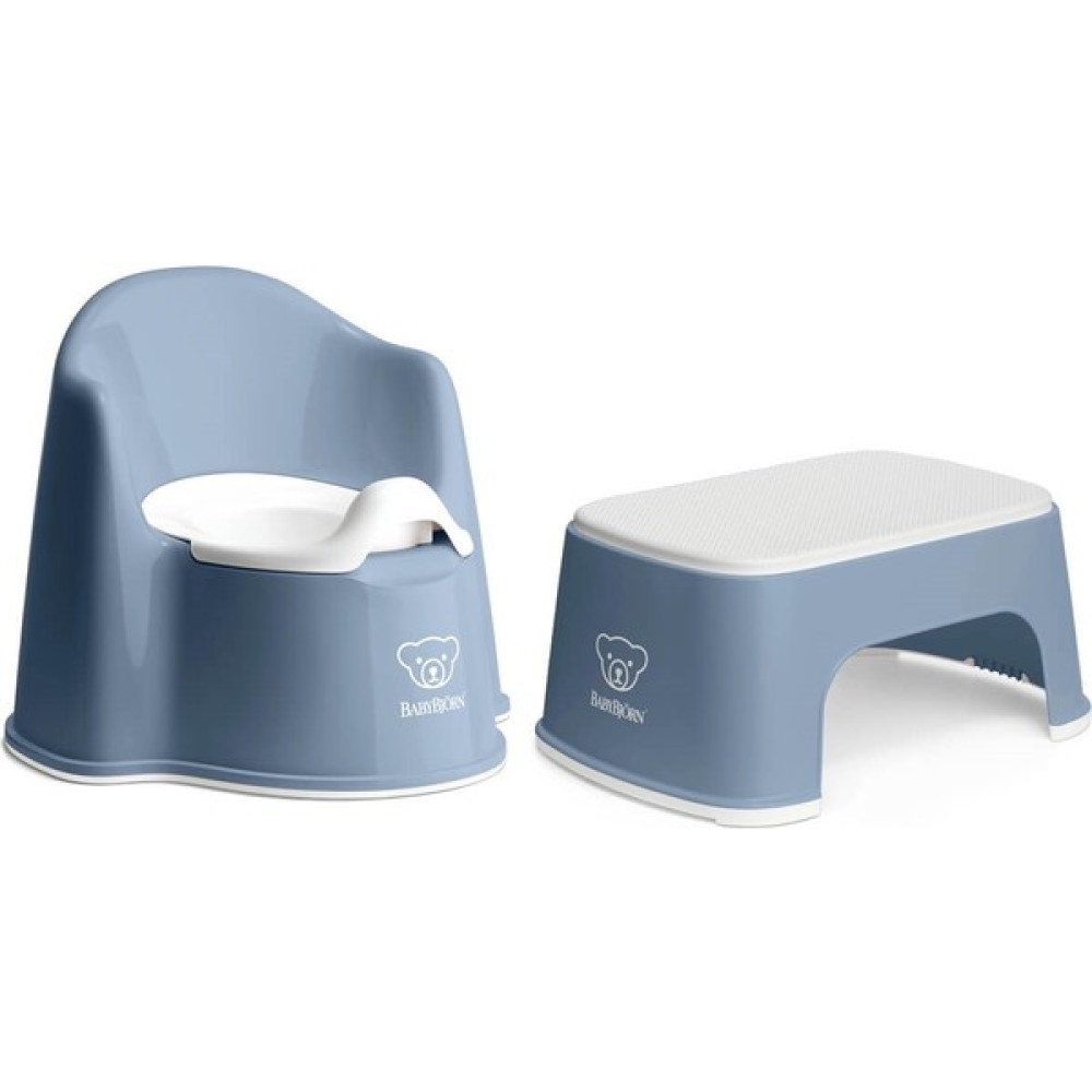 Babybjörn Eğitici Koltuk Oturak & Safe Step Banyo Basamağı / Deep Blue Bebek Lazımlık Fiyatı