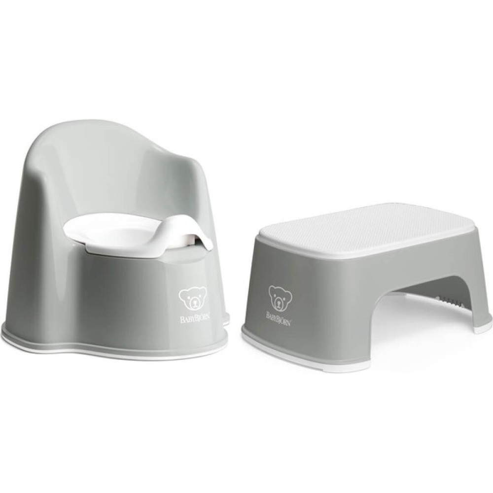 Babybjörn Eğitici Koltuk Oturak & Safe Step Banyo Basamağı / Deep Grey Bebek Lazımlık Fiyatı