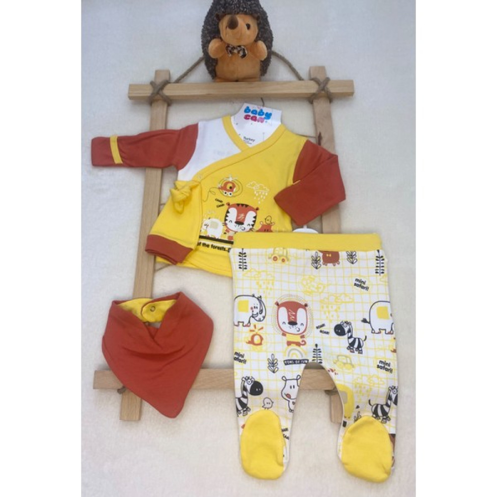 BABYCAN, Erkek/Kız Bebek Hastane Çıkışı, Kendinden Eldivenli Yenidoğan Bebek Takım Bebek Hastane Çıkışı Fiyatı