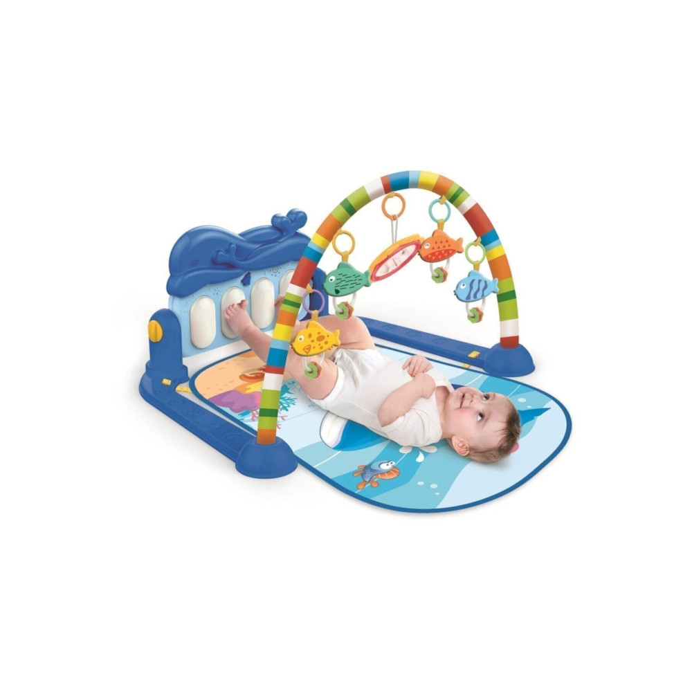 BABYCİM Balina Piyanolu Oyun Halısı Bebek Odası Halı Fiyatı