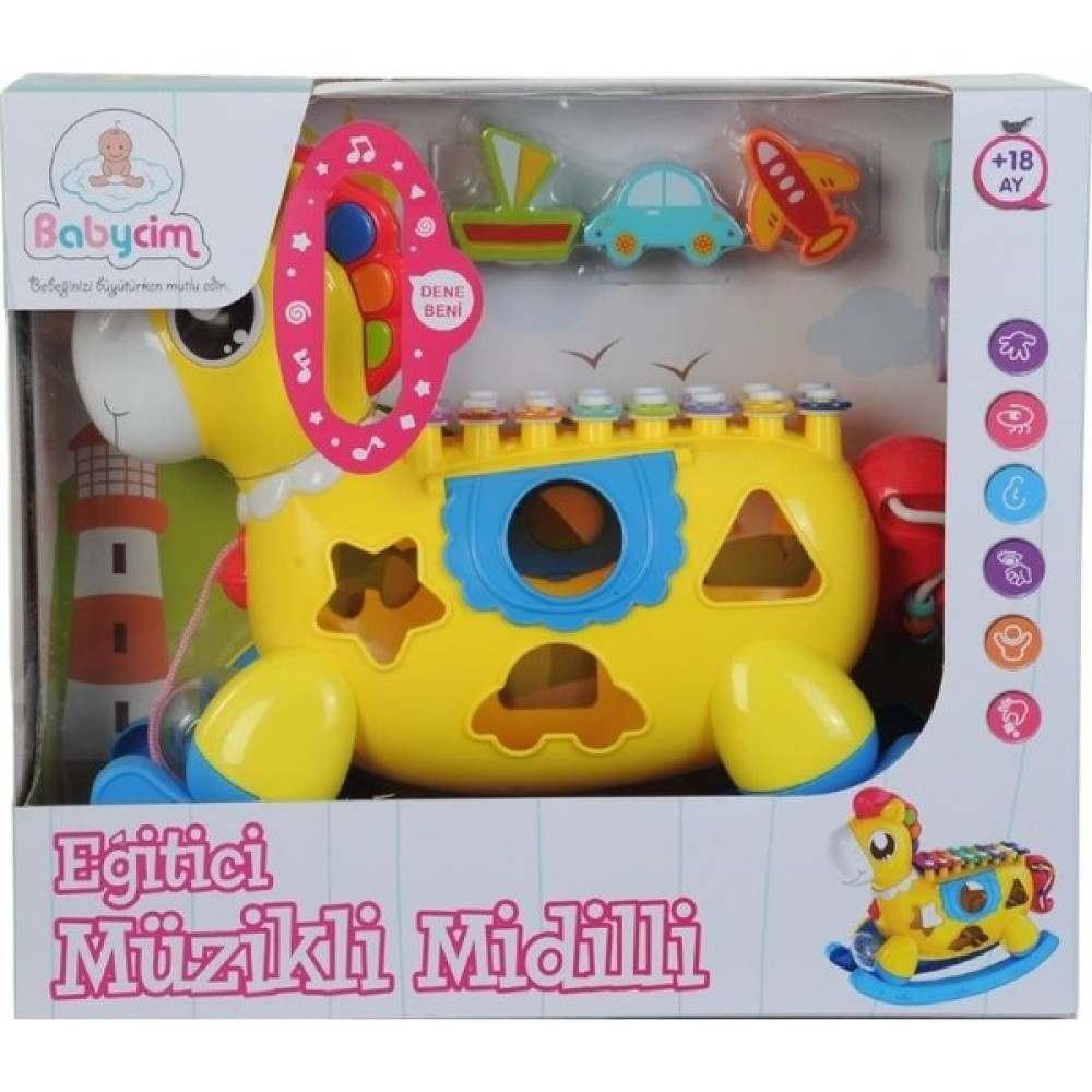 Babycim Eğitici Sallanan At Dostum - Sarı Bebek Oyuncakları Fiyatı