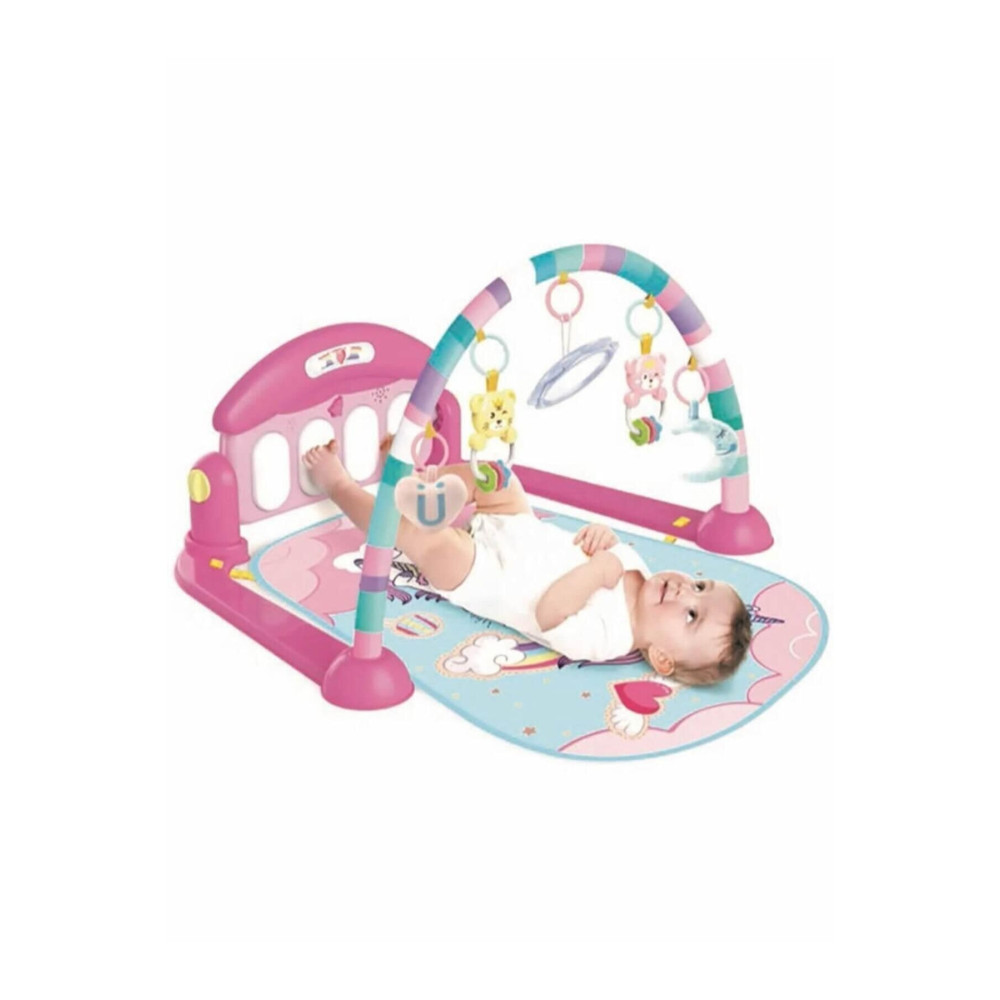 BABYCİM Piyanolu Unicorn Oyun Halısı Bebek Odası Halı Fiyatı