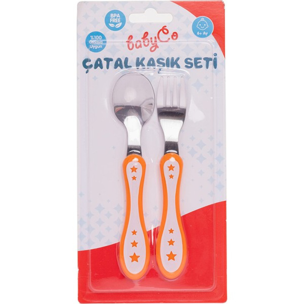 Babyco Çatal Kaşık Seti - Renkli Mama Seti Fiyatı